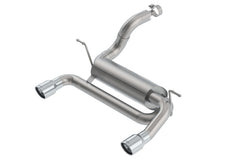 عادم خلفي Borla 18-19 Jeep Wrangler JL/JLU 2.0L 4Cyl 2DR/4DR Touring Axle Back Exhaust مع أطراف 3.5 بوصة