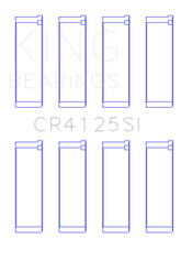 King Subaru EJ15/EJ16/EJ18/EJ20/EJ22/EJ25 (Size 0.5mm) Silicone Bi-Metal Alum Rod Bearing Set