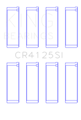 King Subaru EJ20/EJ22/EJ25 (Including Turbo) (Size STD) Silicone Bi-Metal Alum Rod Bearing Set