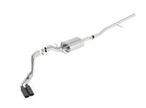 Borla S-Type Cat-Back 14-15 Sierra 1500 Std Bed/CC Short Bed 143.5in WB Side Exit Exhaust نصائح سوداء