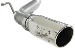 عادم aFe MACH Force XP Cat-Back من الفولاذ المقاوم للصدأ مقاس 3 بوصات مع طرف مصقول لسيارة Toyota Tacoma 13-14 4.0L