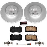 Power Stop 08-11 Mercedes-Benz CLS550 Front Z23 Evolution Sport Coated Brake Kit