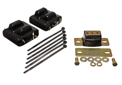 Energy Suspension 87-91 Suburban C10-C30 2WD Black Motor & Transmission Mounts-Zinc Finish