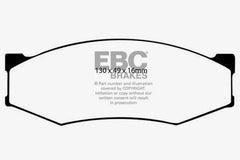 EBC 90-93 Infiniti M30 3.0 Redstuff Front Brake Pads