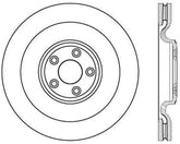 StopTech Drilled Sport Brake Rotor
