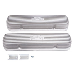 Edelbrock Valve Cover Classic Series Pontiac 1962-1979 301-455 CI V8 Satin