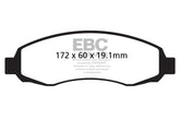 EBC 03-04 Dodge Dakota 2WD 3.7 Greenstuff Front Brake Pads
