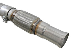 عادم aFe Vulcan Series 4in-3in 304-SS Cat-Back 2019 GM Silverado / Sierra 1500 V8-5.3L مع أطراف OE