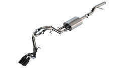 عادم خلفي من Borla 21-22 Chevrolet Tahoe 5.3L V8 AT 2/4WD Touring Cat-Back (كروم أسود)