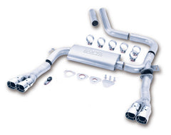 أطراف عادم رباعية الدفع من Borla 98-01 CAMARO/TRANS AM 5.7L V8 AT/MT Catback