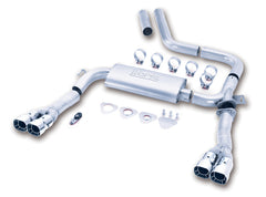 أطراف عادم رباعية الدفع من Borla 98-01 CAMARO/TRANS AM 5.7L V8 AT/MT Catback