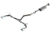 عادم كات باك بورلا 22-23 سوبارو BRZ/تويوتا GR86 2.4 لتر RWD AT/MT S-Type - أطراف مصقولة