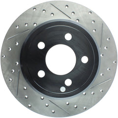 StopTech 05-13 Chrysler300/300C / 09-12 Dodge Challenger Rear Left Drilled & Slotted Rotor