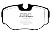 EBC 99-03 Land Rover Discovery (Series 2) 4.0 Greenstuff Rear Brake Pads