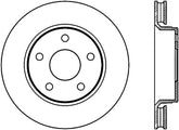 StopTech Sport Slot 07-17 Jeep Wrangler Slotted Right Front CRYO Rotor