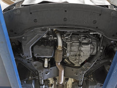 aFe 09-13 MINI Cooper S (R56) L4 1.6L (t) أنبوب سفلي ملتوي من الفولاذ المقاوم للصدأ 2-1/2 بوصة 304 مع قطة