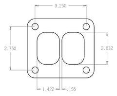 حشية عادم Cometic Turbo FLG T-Series مقاس 0.010 بوصة