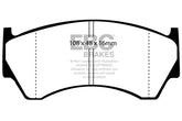 EBC 95-97 Nissan Sentra 1.6 Greenstuff Front Brake Pads