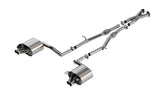 Borla Genesis G70 S-Type Cat Back Exhaust - No Tips