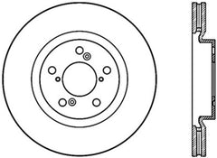 StopTech 09-14 Acura TL Sport Cryo Slotted Front Left Rotor