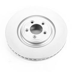 Power Stop 14-19 Jaguar F-Type Front Evolution High Carbon Geomet Coated Rotor