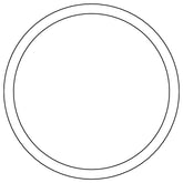 Cometic Ford 59A Flathead V8 Distributor Cap Cover Gasket - 1945-1948