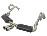 عادم aFe MACHForce-Xp 2in 304 SS Cat-Back مع أطراف مصقولة لسيارة بورش بوكستر/كايمان 2.7 لتر/3.4 لتر 2013-2016