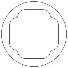 Cometic Ford 8BA/8CM Flathead V8 .060in Fiber Oil Pump Relief Nut Gasket - 1948-1953