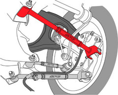 ذراع انحناء خلفي قابل للتعديل من SPC Performance 08-10 Honda Accord/09-10 Acura TSX/TL