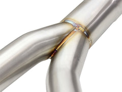 طرف تلميع aFe MACHForce XP SS-304 بقطر 3.0 بوصة إلى 2.5 بوصة عادم خلفي من Cat لسيارة BMW 335i (E90/E92) سعة 3.0 لتر موديلات 2011-2013