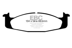 EBC 94-96 Ford Bronco 5.0 Greenstuff Front Brake Pads