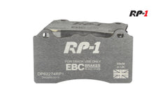 EBC Racing 18-21 BMW M2 Competition F87 3.0TT Rear RP-1 Race Brake Pads