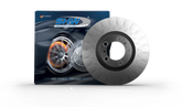 SHW 00-04 Porsche Boxster 2.7L Front Smooth Monobloc Brake Rotor (98635140105)