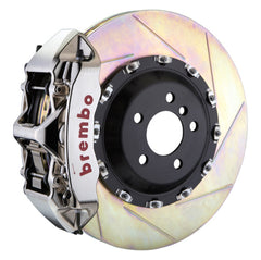 بريمبو 03-13 Flying Spur Front GTR BBK 6 Piston Billet 411x34 2pc Rotor Sloted Type1 - نيكل