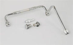 خط تغذية مزدوج من Edelbrock/مكربن Thunder Series بدون فلتر وقود