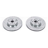 Power Stop 09-10 Lexus GS350 Front Evolution Drilled & Slotted Rotors - Pair