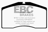 EBC 92-95 Porsche 928 5.4 Greenstuff Front Brake Pads