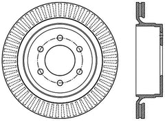 StopTech 12-14 Ford F-150 w/ 6 Lug Rear Left Slotted Sport Cryo Brake Rotor