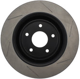 StopTech Power Slot 06-10 Chevrolet Corvette Front Left Slotted Rotor