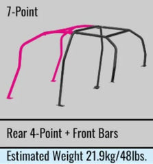 Cusco D1 Roll Cage 7 Point 4/5 Passenger Around Dash 1999 Mitsubishi Lancer Evo V (S/O / No Cancel)