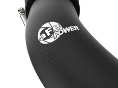 أنبوب شحن ساخن من الألومنيوم مقاس 2-1/2 بوصة من aFe BladeRunner باللون الأسود لسيارة Subaru WRX H4-2.4L (t) موديلات 2002-2003