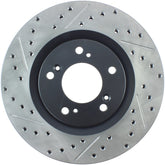 StopTech 00-09 S2000 Slotted & Drilled Right Front Rotor