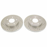 Power Stop 78-81 Pontiac Firebird Rear Evolution Drilled & Slotted Rotors - Pair