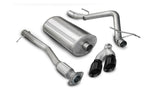 Corsa 10-10 GMC Sierra Denali 6.2L V8 3in Cat-Back Single Side w Twin 4in Black Pro-Series T