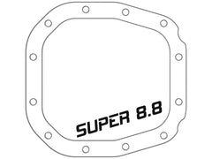 غطاء تفاضلي خلفي من سلسلة aFe Pro باللون الأسود مع زعانف Ford F-150 موديلات 2015-2019 (مع محاور خلفية Super 8.8)