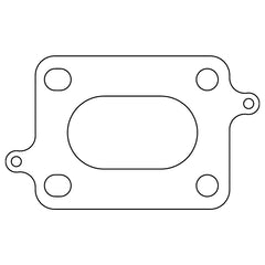 Cometic Cosworth YB .030in MLS Exhaust Manifold Gasket - Set of 4 - 53.85mm x 30.20mm Oval Ports