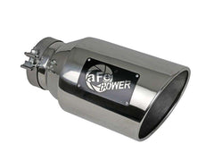 aFe Power Universal 5in Inlet 8in Outlet MACH Force-XP Clamp On Exhaust Tip - مصقول
