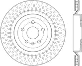 StopTech 09-16 Cadillac CTS SportStop Cryo Slotted & Drilled Rear Left Rotor