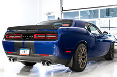 AWE Tuning 2017+ Challenger 5.7 Touring Edition Exhaust - غير رنيني - نصائح رباعية سوداء ماسية
