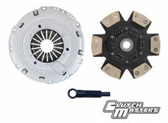 مجموعة القابض السيراميكية القوية ذات الستة أقراص من Clutch Masters 12-17 Ford Focus 2.0L FX400 بدون دولاب الموازنة